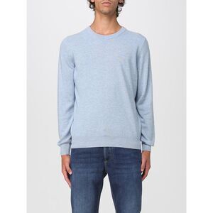 Brunello Cucinelli Sweater Men Gnawed Blue